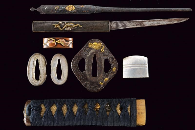 Wakizashi Firmato Kane Tsune Saku