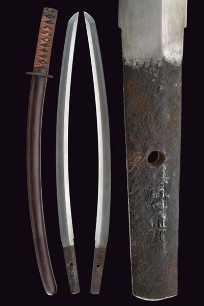 Wakizashi con Firma Nori Mitsu