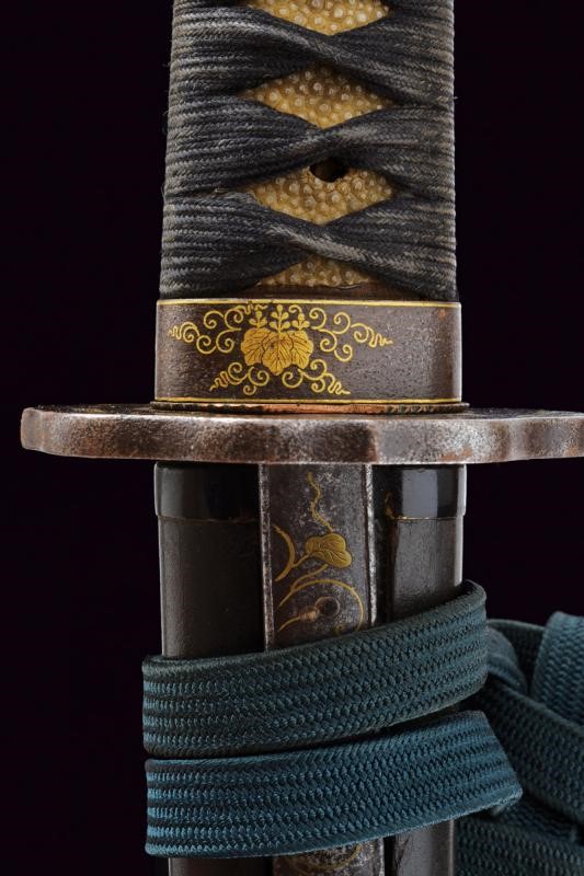 Bel Wakizashi Firmato Izumi No Kami Rai Kane Michi