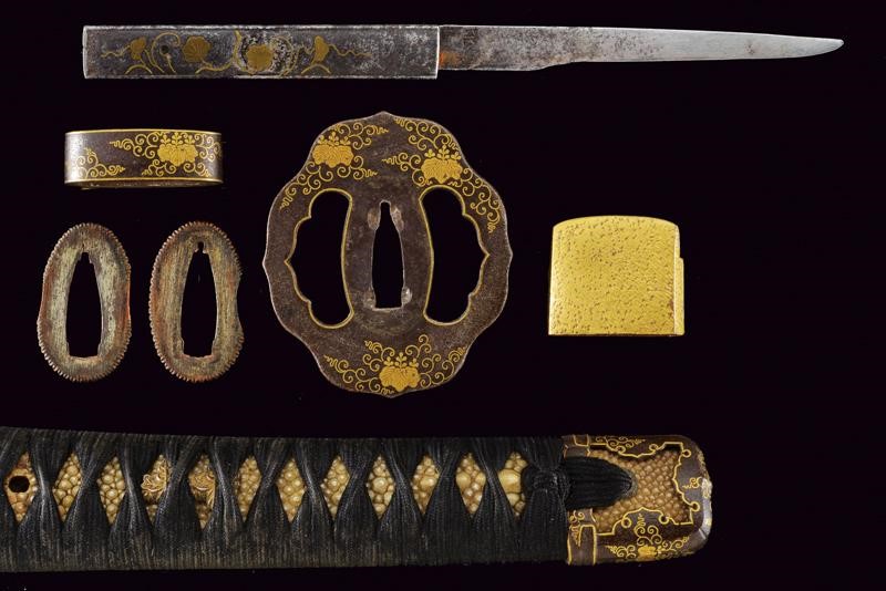 Bel Wakizashi Firmato Izumi No Kami Rai Kane Michi