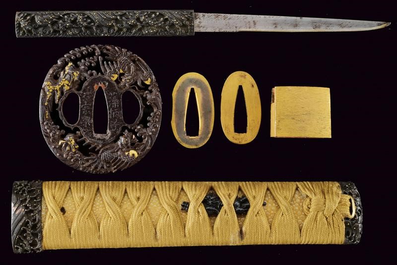 Wakizashi con Bellissimi Fornimenti