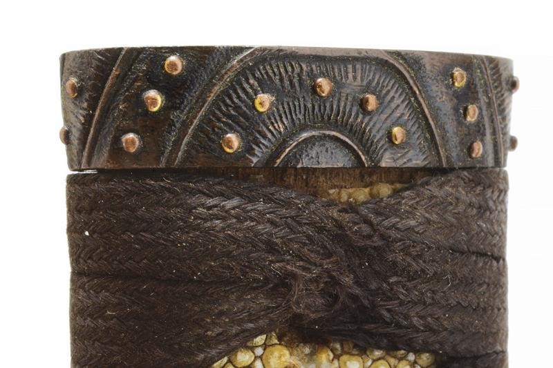 Lotto di Due Tsuka da Wakizashi