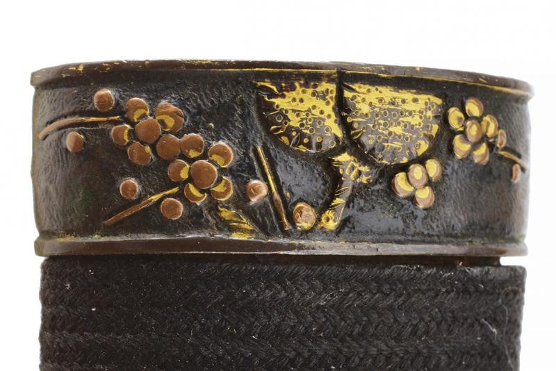 Lotto di Due Tsuka da Wakizashi