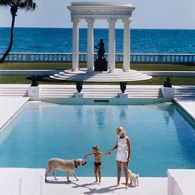 Nice Pool, C-print, 1955