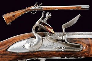 Bel trombone scavezzo a pietra focaia di Giuratti