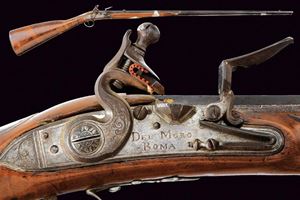 Rarissimo fucile ad aria di Natale del Moro