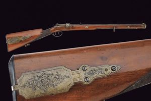 Bel fucile a retrocarica con sistema Dreyse