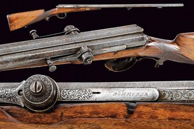 Rarissima Doppietta Dreyse Ad Avancarica
