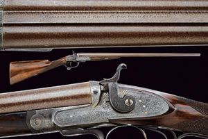 Doppietta a percussione centrale di Moore & Grey