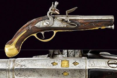 Pistola a Pietra Focaia di Zugno