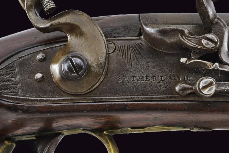 Pistola a Pietra Focaia di Sutherland