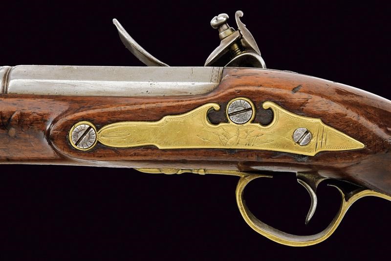 Pistola a Pietra Focaia di Gill