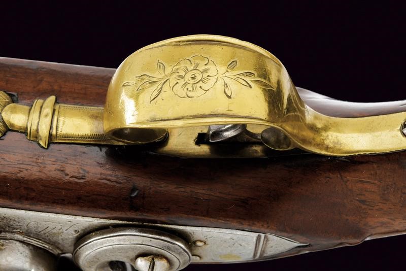 Pistola a Pietra Focaia di Gill