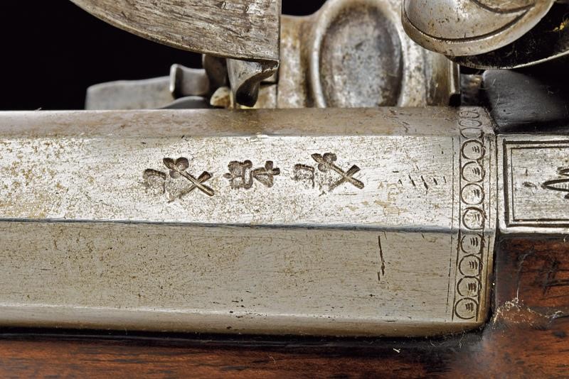 Pistola a Pietra Focaia di Gill