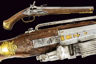 Pistola a Pietra Focaia