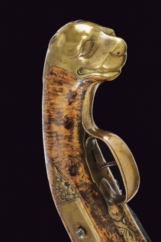 Interessante Paio di Pistole a Pietra Focaia alla Romana
