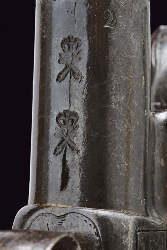 Paio di Mazzagatti a Canna Lunga a Pietra Focaia di Brueton sullo Stile "queen Anne"