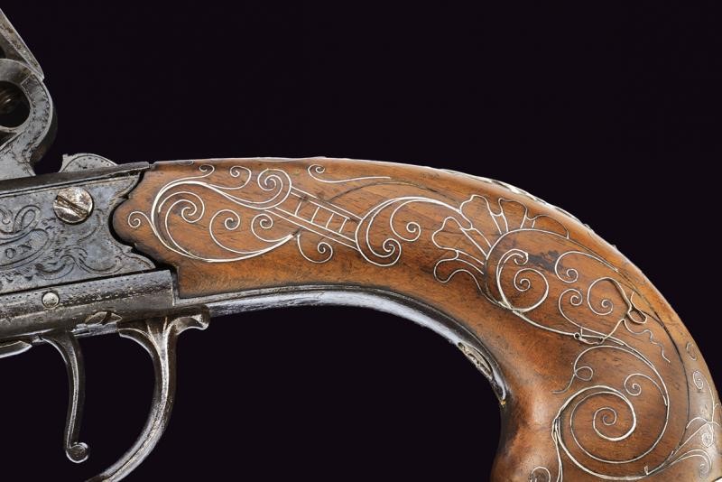 Paio di Mazzagatti a Canna Lunga a Pietra Focaia di Brueton sullo Stile "queen Anne"