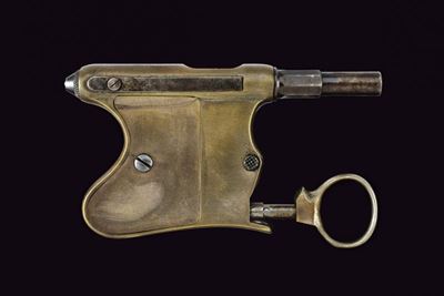 Rara Pistola con Sistema Tribuzio