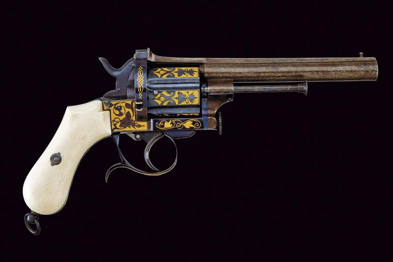 Magnifico Revolver a Spillo di Mazza