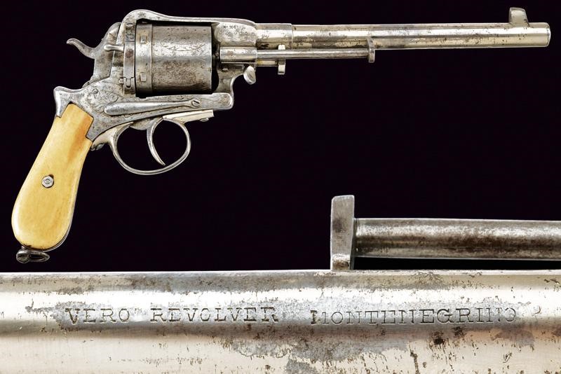 Revolver Montenegrino a percussione centrale 1880 circa | Rare Armi ...