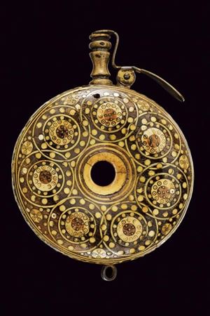 Interessante fiasca da polvere