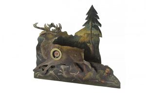 Bellissimo bersaglio dipinto con movimento meccanico a molla