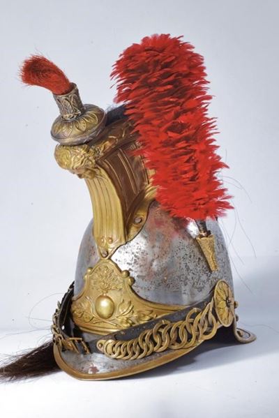 Elmo per Truppa da Corazzieri della Guardia, Mod. 1852/70