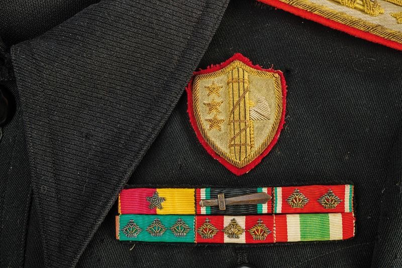 Rarissima Giubba a Taglio Sahariano da Membro del Gran Consiglio del Fascismo