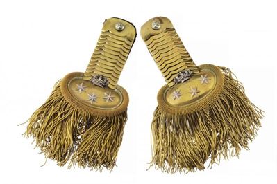 Paio di Spalline da Ufficiale di Cavalleria Pesante