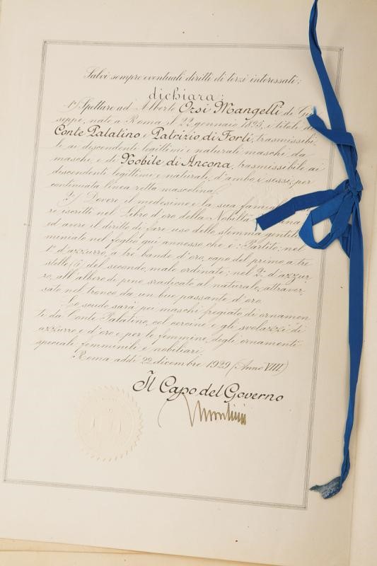 Nomina di Titolo Nobiliare
