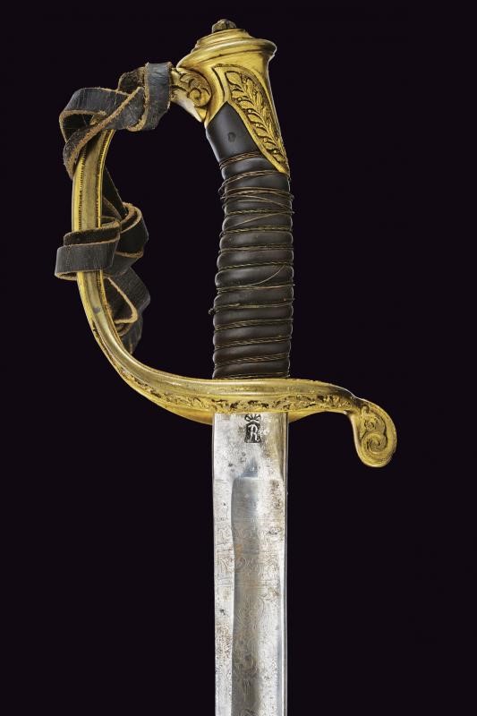 Sciabola da Ufficiale sul Modello 1845 Francese