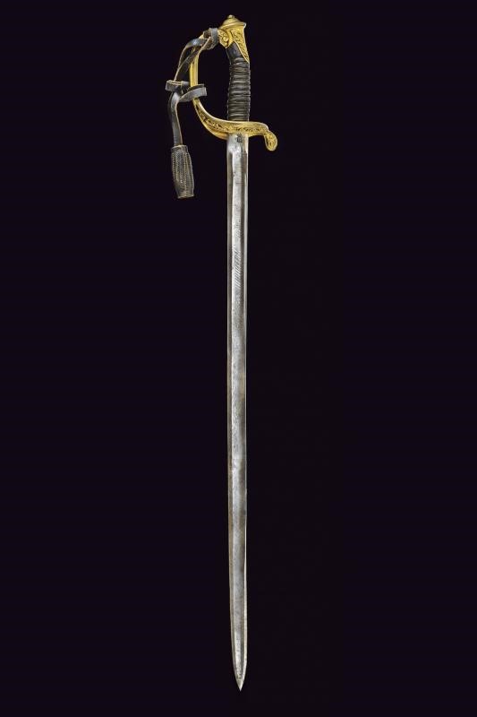 Sciabola da Ufficiale sul Modello 1845 Francese