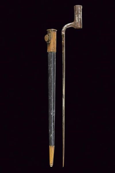 Rara Baionetta a Ghiera Mod. 1839