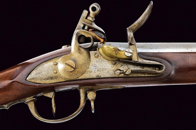 Fucile a pietra focaia da fanteria mod. 1823 (corto) con baionetta