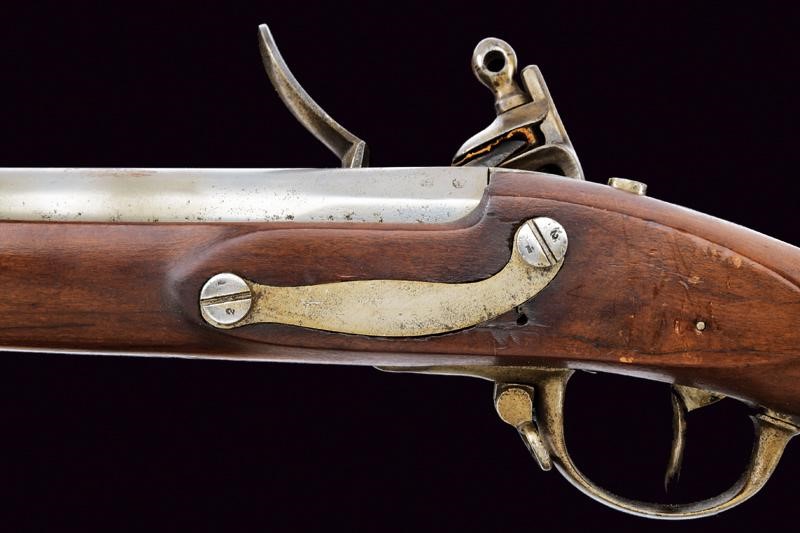 Fucile a pietra focaia da fanteria mod. 1823 (corto) con baionetta