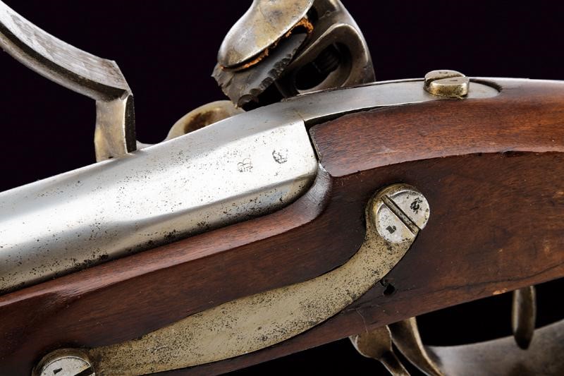 Fucile a pietra focaia da fanteria mod. 1823 (corto) con baionetta