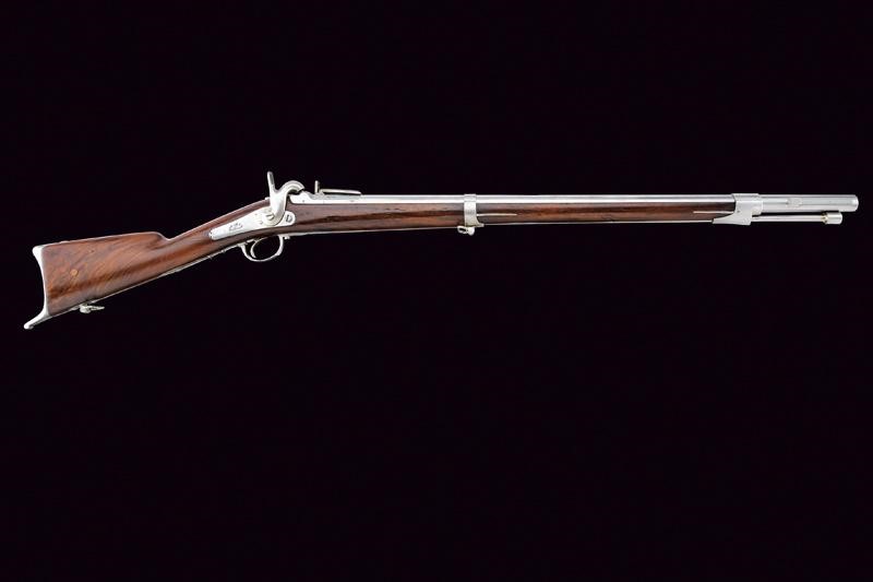 Raro fucile a luminello da ramparo mod. 1842