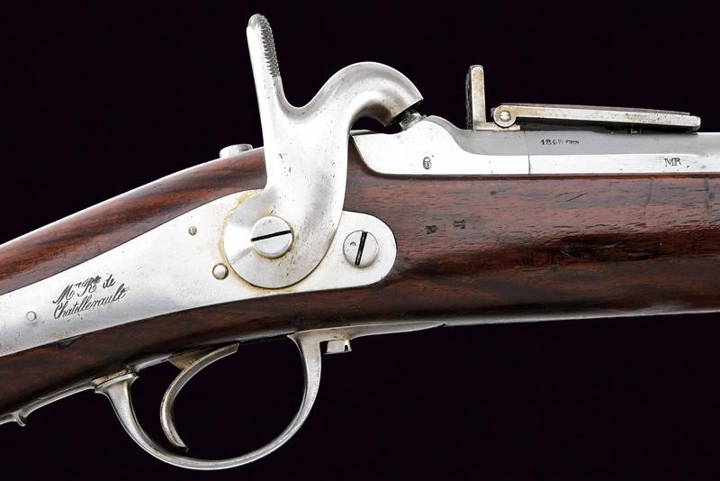 Raro fucile a luminello da ramparo mod. 1842