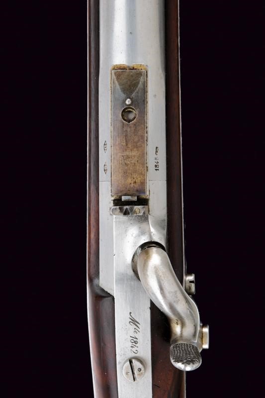 Raro fucile a luminello da ramparo mod. 1842