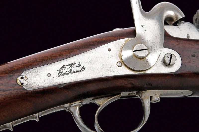 Raro fucile a luminello da ramparo mod. 1842