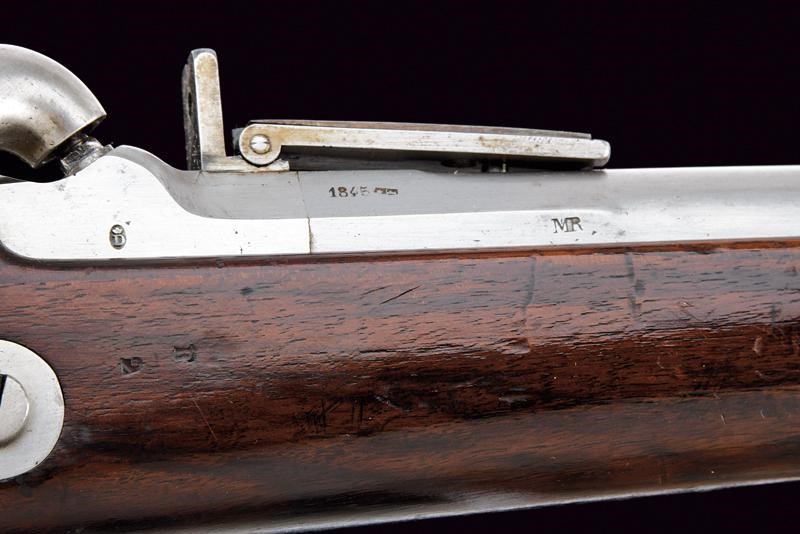 Raro fucile a luminello da ramparo mod. 1842