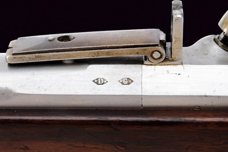 Raro fucile a luminello da ramparo mod. 1842