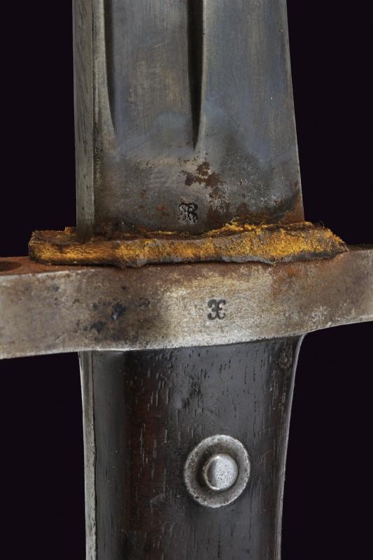 Fucile Kropatschek mod. 1886 Steyr con baionetta