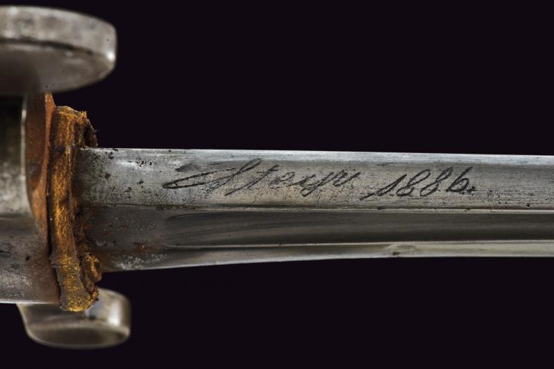 Fucile Kropatschek mod. 1886 Steyr con baionetta
