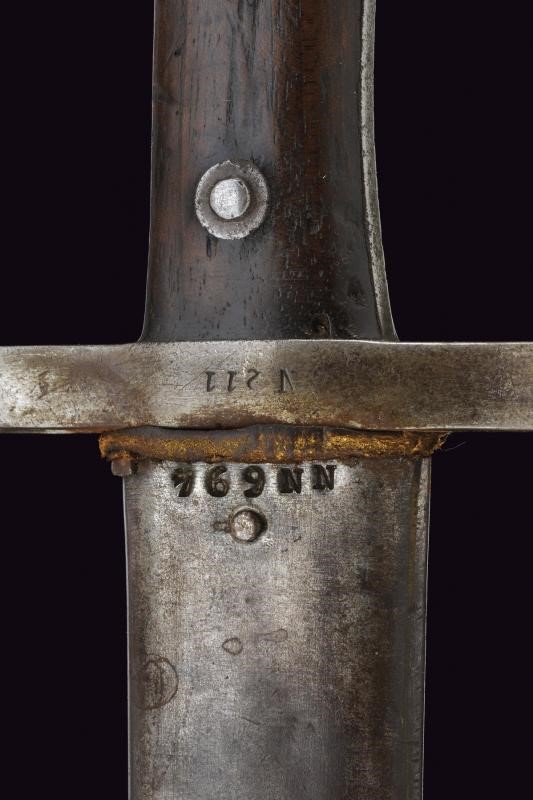 Fucile Kropatschek mod. 1886 Steyr con baionetta