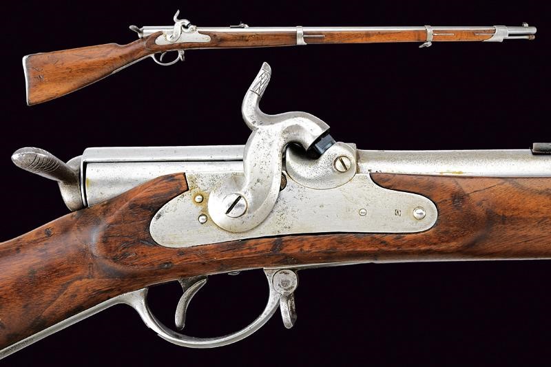 A Podewils Lindner rifle Model 1858/67 1860-70 | Fine Antique Arms and ...