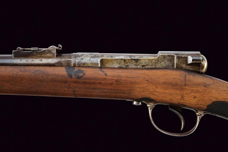 Rarissimo Fucile a Otturatore Girevole-scorrevole Brevetto Burton, Probabilmente Sperimentale