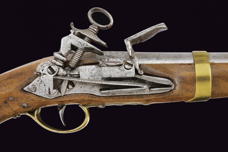 Rara Pistola a Pietra Focaia da Cavalleria Mod. 1788