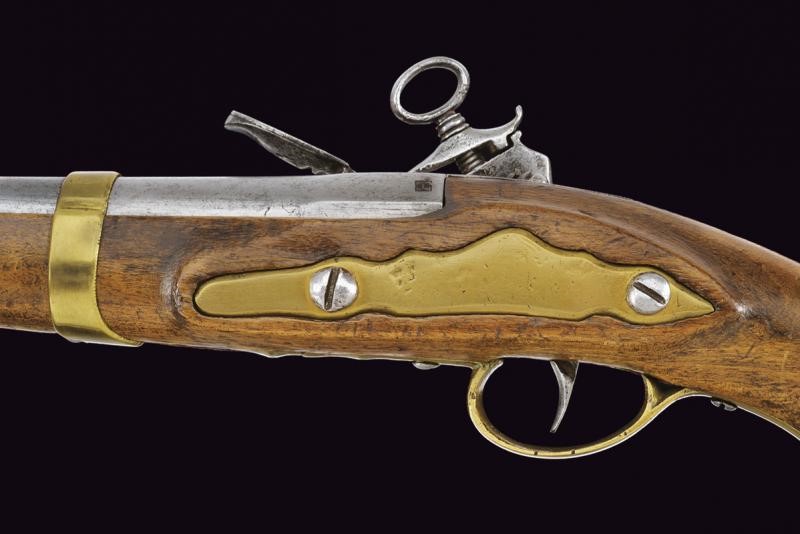 Rara Pistola a Pietra Focaia da Cavalleria Mod. 1788